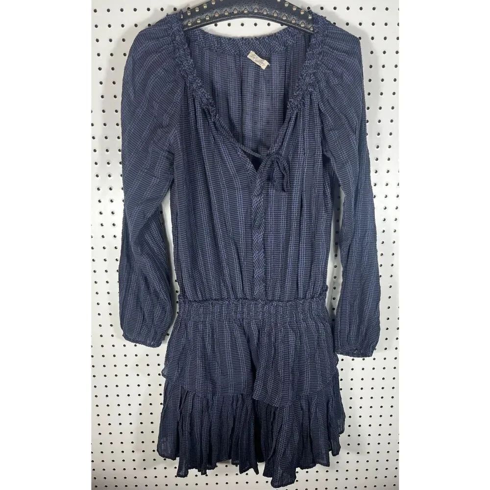 Loveshack Fancy pop over tiered dress